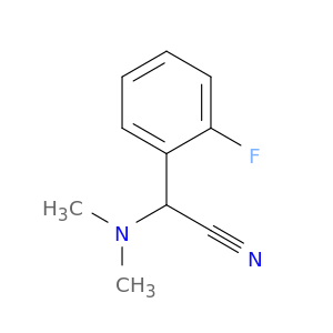 2-(Dimethylamino)-2-(2-fluorophenyl)acetonitrile