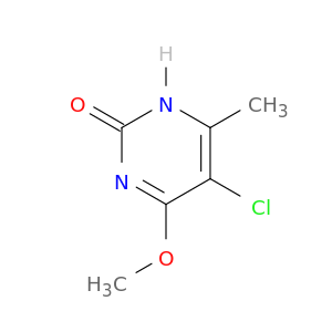 2(1H)-Pyrimidinone, 5-chloro-4-methoxy-6-methyl-