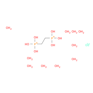 gadolinium; trihydroxy-(2-trihydroxyphosphaniumylethyl)phosphanium; decahydrate