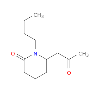 2-Piperidinone, 1-butyl-6-(2-oxopropyl)-