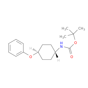 Carbamic acid, N-(trans-4-phenoxycyclohexyl)-, 1,1-dimethylethyl ester