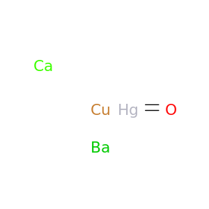 Barium calcium copper mercury oxide