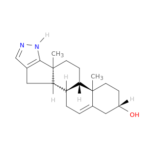 (2s,4ar,4bs,6as,10as,10br)-4a,6a-dimethyl-1,2,3,4,4a,4b,5,6,6a,7,10,10a,10b,11-tetradecahydronaphtho[2',1':4,5]indeno[1,2-c]pyrazol-2-ol