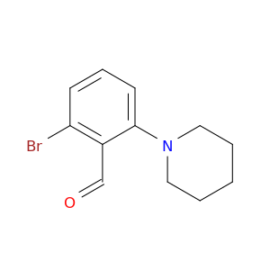 2-Bromo-6-(piperidin-1-yl)benzaldehyde