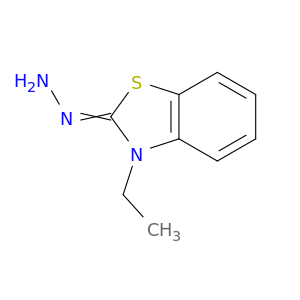 2(3H)-Benzothiazolone, 3-ethyl-, hydrazone
