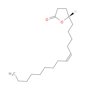 2(3H)-Furanone, dihydro-5-(5Z)-5-tetradecenyl-, (5S)-