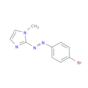 1H-Imidazole, 2-[(4-bromophenyl)azo]-1-methyl-
