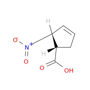 (1s,2r)-2-硝基-3-环戊烯-1-羧酸