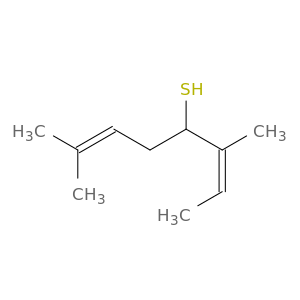 2,6-Octadiene-4-thiol, 3,7-dimethyl-, (Z)-