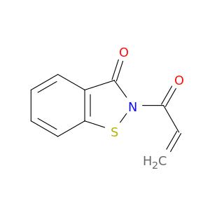 1,2-Benzisothiazol-3(2H)-one, 2-(1-oxo-2-propenyl)-
