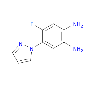 4-氟-5-(1H-吡唑-1-基)苯并-1,2-二胺