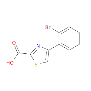 4-(2-溴苯基)噻唑-2-甲酸