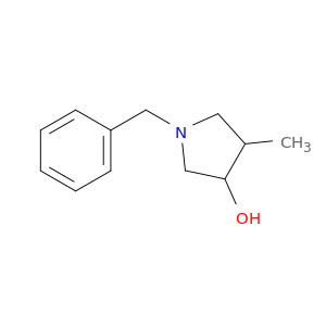 反式-1-苄基-4-甲基-3-羟基-吡咯烷