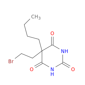 2,4,6(1H,3H,5H)-Pyrimidinetrione, 5-(2-bromoethyl)-5-butyl-