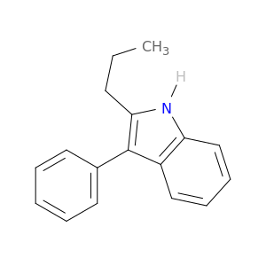 1H-Indole, 3-phenyl-2-propyl-