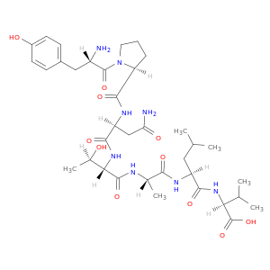 L-Valine, L-tyrosyl-L-prolyl-L-asparaginyl-L-threonyl-L-alanyl-L-leucyl-
