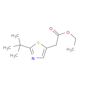 5-Thiazoleacetic acid, 2-(1,1-dimethylethyl)-, ethyl ester