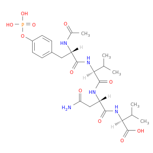 L-Valine, N-acetyl-O-phosphono-L-tyrosyl-L-valyl-L-asparaginyl-