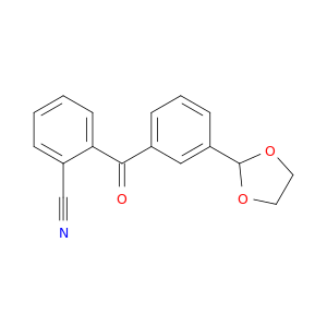 2-CYANO-3'-(1,3-DIOXOLAN-2-YL)BENZOPHENONE