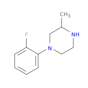 1-(2-fluorophenyl)-3-methylpiperazine