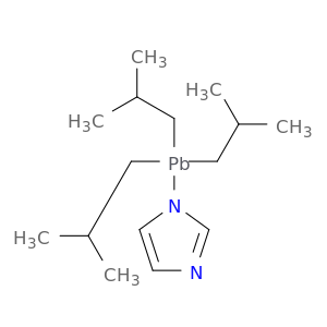 1H-Imidazole,1-[tris(2-methylpropyl)plumbyl]-