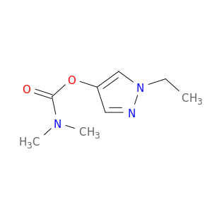 Carbamic acid, dimethyl-, 1-ethyl-1H-pyrazol-4-yl ester