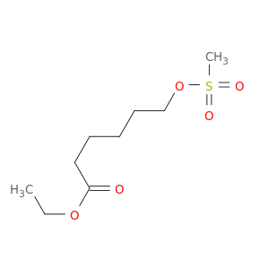 Hexanoic acid, 6-[(methylsulfonyl)oxy]-, ethyl ester