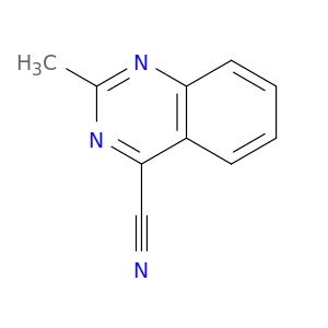 4-Quinazolinecarbonitrile, 2-methyl-