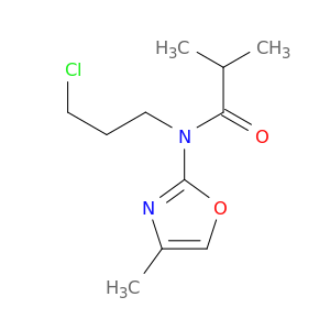 Propanamide, N-(3-chloropropyl)-2-methyl-N-(4-methyl-2-oxazolyl)-