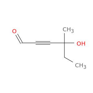 2-Hexynal, 4-hydroxy-4-methyl-