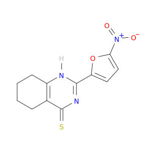4(1H)-Quinazolinethione, 5,6,7,8-tetrahydro-2-(5-nitro-2-furanyl)-