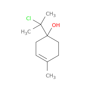 3-Cyclohexen-1-ol, 1-(1-chloro-1-methylethyl)-4-methyl-