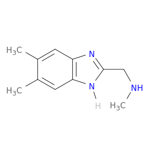 1-(5,6-Dimethyl-1H-benzo[d]imidazol-2-yl)-N-methylmethanamine