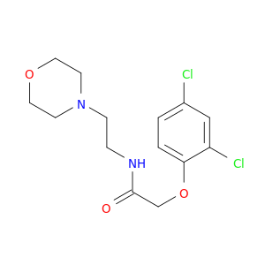 Acetamide,2-(2,4-dichlorophenoxy)-N-[2-(4-morpholinyl)ethyl]-