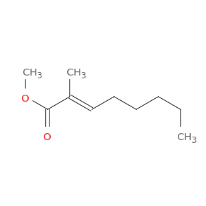 2-Octenoic acid, 2-methyl-, methyl ester, (E)-
