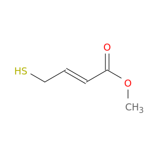 2-Butenoic acid, 4-mercapto-, methyl ester, (E)-