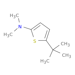 2-Thiophenamine, 5-(1,1-dimethylethyl)-N,N-dimethyl-