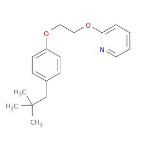 Pyridine,2-[2-[4-(2,2-dimethylpropyl)phenoxy]ethoxy]-