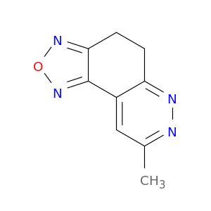 [1,2,5]Oxadiazolo[3,4-f]cinnoline,4,5-dihydro-8-methyl-