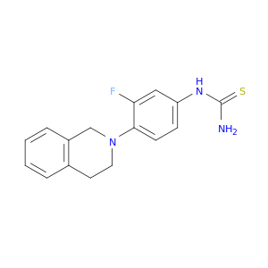 Thiourea, [4-(3,4-dihydro-2(1H)-isoquinolinyl)-3-fluorophenyl]-
