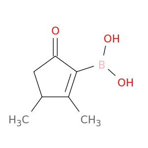 Boronic acid, (2,3-dimethyl-5-oxo-1-cyclopenten-1-yl)-