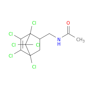 N-[(1,2,3,4,7,7-HEXACHLORO-6-BICYCLO[2.2.1]HEPT-2-ENYL)METHYL]ACETAMIDE