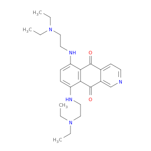 Benz[g]isoquinoline-5,10-dione,6,9-bis[[2-(diethylamino)ethyl]amino]-