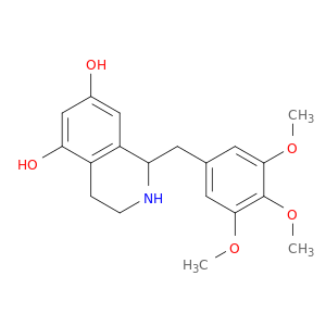 5,7-DIHYDROXY-1-(3,4,5-TRIMETHOXYBENZYL)-1,2,3,4-TETRAHYDROISOQUINOLINE