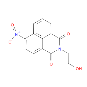 1h-benz[de]isoquinoline-1,3(2h)-dione, 2-(2-hydroxyethyl)-6-nitro-