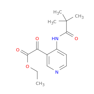 Ethyl 2-oxo-2-(4-pivalamidopyridin-3-yl)acetate