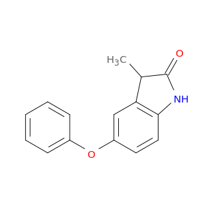 2H-Indol-2-one,1,3-dihydro-3-methyl-5-phenoxy-