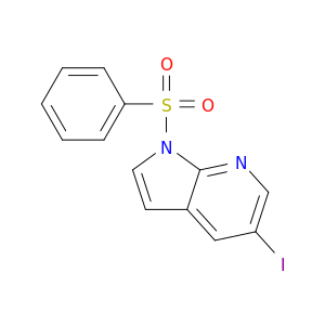 5-Iodo-1-(phenylsulfonyl)-1H-pyrrolo[2,3-b]pyridine