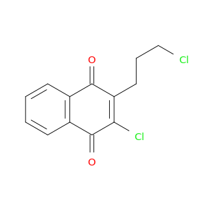 1,4-Naphthalenedione, 2-chloro-3-(3-chloropropyl)-