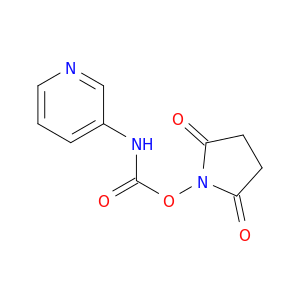 2,5-Pyrrolidinedione, 1-[[(3-pyridinylamino)carbonyl]oxy]-